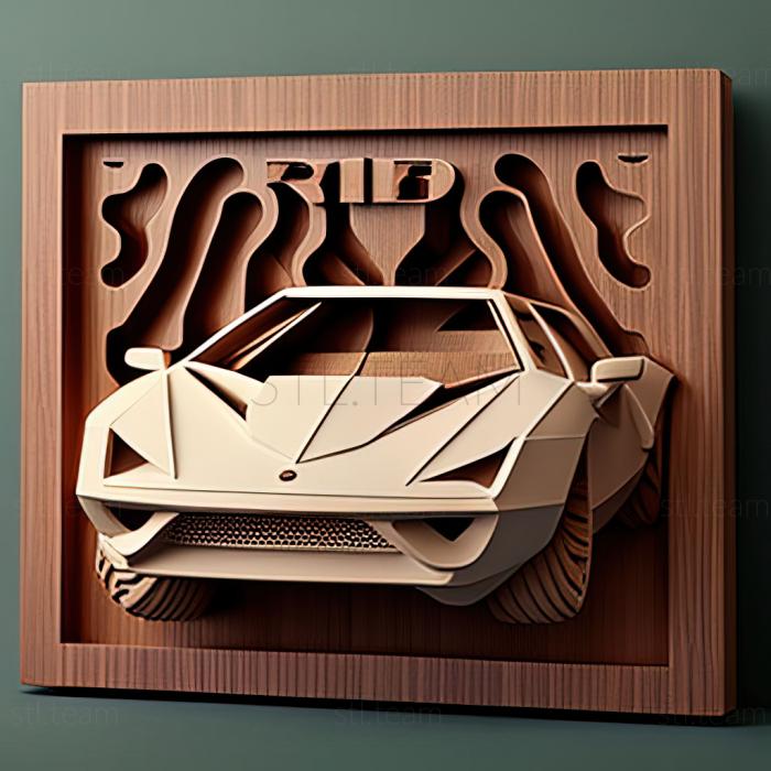 3D модель Lamborghini Jarama (STL)